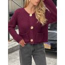 بلوزه صوفيه نسائي بجيوب وازرار اماميه ذهبيه