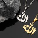 قلادة من الفولاذ المقاوم للصدأ للجنسين  