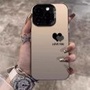 اغلفه هواتف فضيه بنمط قلب