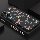 جراب جوال آيفون برسمات الفيونكة للفتيات